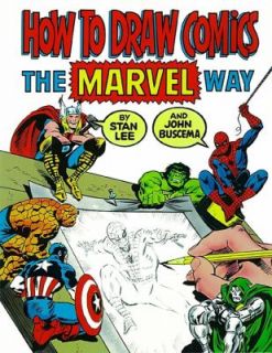 How to Draw Comics the Marvel Way by John Buscema and Stan Lee 1984 
