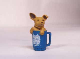 Tan CHIHUAHUA TEA CUP Dog 1 New Hood Hound Figurine