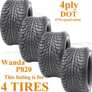   50 10 Wanda Journey P820 low profile GOLF CART TIRE 4ply DOT approved