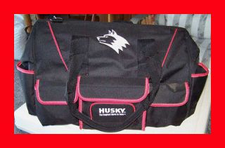   HUSKY BRAND TOOL BAG ELECTRICIAN DUFFLE TOTE BOX POUCH for TOOLS LARGE