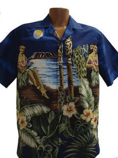 Exclusive Hula Girl Hawaiian Aloha Shirt