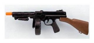 TOMMY GUN GANGSTER MACHINE GUN TOY PROP COSTUME ACCESSORY 20 LICENSED 