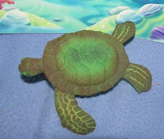 Aquarium Marine Life Fish Action Toy Figurine Sea Turtle Swim Cake 