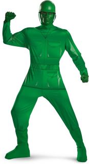 Toy Story Green Army Man Disney Adult Plus Size Halloween Fancy Dress 