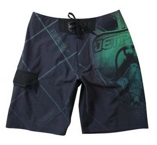   New Mens Jet Fighter Boardshorts Swim Suit Trunks Board Black/Green