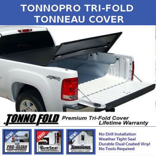    2008 Ford F 150 Tonneau Cover Tonno Pro Tri Fold Fold Up Truck Cover