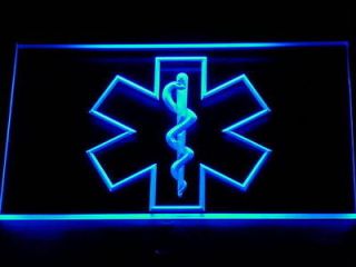 714 b EMS Paramedic Medical Services Neon Light Sign