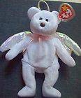 RETIRED 1998 TY FIRST HALO BEANIE BABY ANGEL BEAR MINT MWMT
