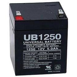 UPG UNIVERSAL UB1250 Replacement Battery for Deltec 1050   12V 5AH