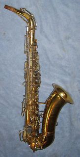 Vintage 1933 Martin USA HANDCRAFT Imperial Alto Sax Saxophone !