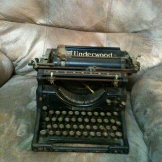 antique underwood typewriter in Antiques