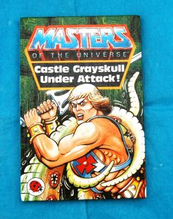   MASTERS OF THE UNIVERSE  1st EDITION   CASTLE GREYSKULL UNDER ATTACK