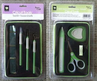 Black/Green 7 Piece Delux Tool Kit Use With Cricut Expression,E2 