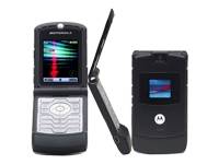 Motorola RAZR V3   Black Unlocked Mobile Phone