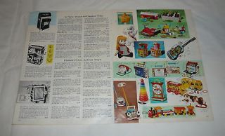 1963 two page toy catalog ad ~ CASPER, BEANY AND CECIL, PUTT PUTT 