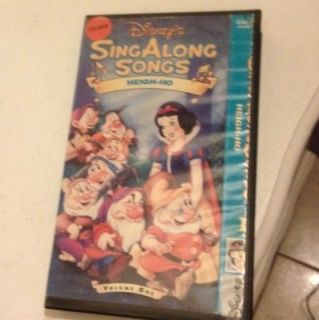 Disney Sing Along Songs Heigh Ho VHS in VHS Tapes