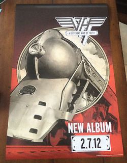 Van Halen A Different Kind of Truth Promo Poster Double Sided Original 