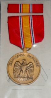 NATIONAL DEFENSE SERVICE MEDAL SET REGULAR SIZE IN BOX OF ISSUE 2008 