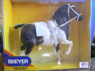 BREYER #703297 TOBY  VAULTING HORSE & SURCINGLE    #1,781 OF 5,000 