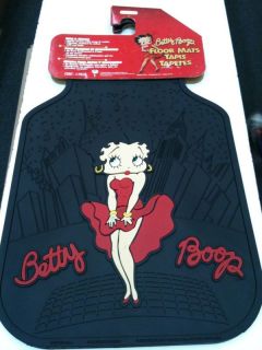 Betty Boop Car Truck 2 pcs. Floor Mats   RED