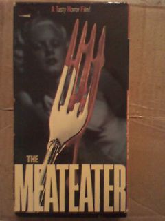 VHS THE MEATEATER 1985 1986 Classic Rare OOP Horror Video Treasures 