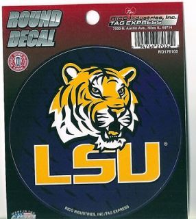 New Louisiana State LSU Tiger Vinyl Decal Car Window Sticker