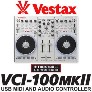 Vestax VCI 100 VCI100 MKII USB MIDI DJ Audio Controller