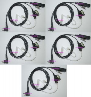   Radios Surveillance Kit Translucent Tube Headset Earphone Earpiece
