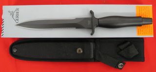 GERBER KNIFE 22 01874 1874 FIXED MARK II 420HC BLADE STEEL DOUBLE 