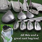 Callaway Golf 2012 Sage Solaire 9 PC Complete Ladies Set Clubs Bag 