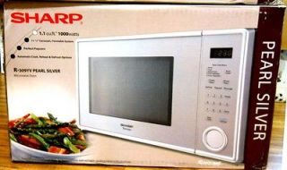   Carousel Pearl Silver 1000 w Watt Counter Top Microwave Oven R 309YV