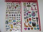Monster High FASHION Stylist accessories stickers 2 sheets earrings 
