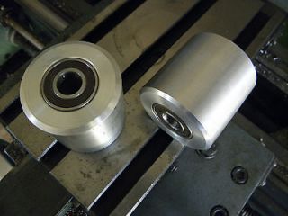 Newly listed Aluminum contact, idler wheels for belt grinder, knife 