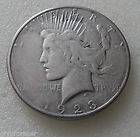 1923 S silver PEACE DOLLAR COIN #11 19o