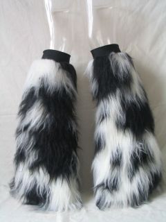 white fuzzy boots in Clothing, 