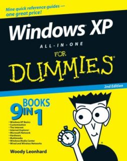 Windows XP All in One Desk Reference for Dummies by Woody Leonhard 