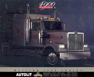 1988 Western Star 4900 Series Truck Brochure