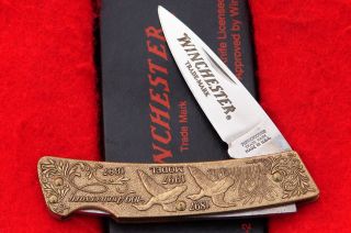 Winchester USA Model 1897 Anniversary Lockback Knife   Item No W15 