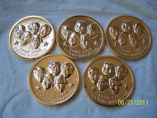 Vintage (blemished) Winchester Lone Star Commemorative Medallions