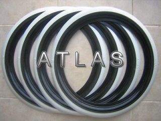 Atlas 14 Black and White PORT A WALL Tire insert Set
