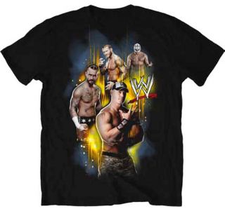 WWE JOHN CENA RANDY ORTON CM PUNK REY MYSTERIO T Shirt SM MED LG XL 