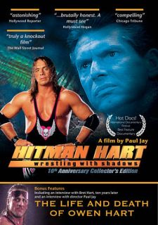 Hitman Hart Wrestling With Shadows DVD, 2009, 2 Disc Set, 10th 