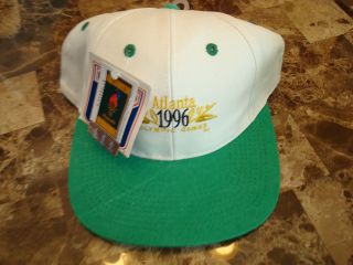   OLYMPIC OLYMPICS 1996 DREAM TEAM LOGO7 90S HAT CAP VINTAGE SNAPBACK