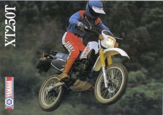 Yamaha XT250T Sales Brochure, 1985 Original NOS