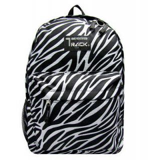 PINK ZEBRA Backpack School Pack Bag 205 Back Pack  New 