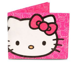 Dynomighty pink HELLO KITTY bifold MIGHTY WALLET tyvek