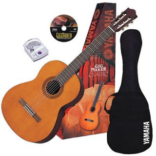 Yamaha C40 GigMaker Nylon String Classical Guitar Package