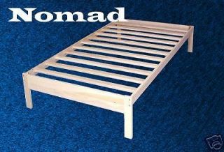 NEW WOOD PLATFORM BED FRAME XL Twin Size Solid Hardwood