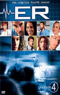ER   The Complete Fourth Season DVD, 2005, 6 Disc Set