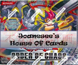 Yu gi oh Order Of Chaos Commons ORCS EN001   038 Mint Deck Card 